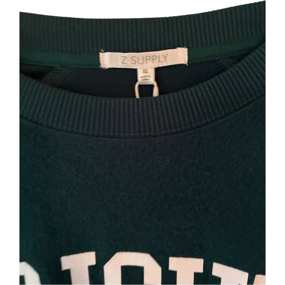 NWT Z Supply Cassie Bright Holiday Pullover Long Sleeve Top Size XS - Picture 3 of 6